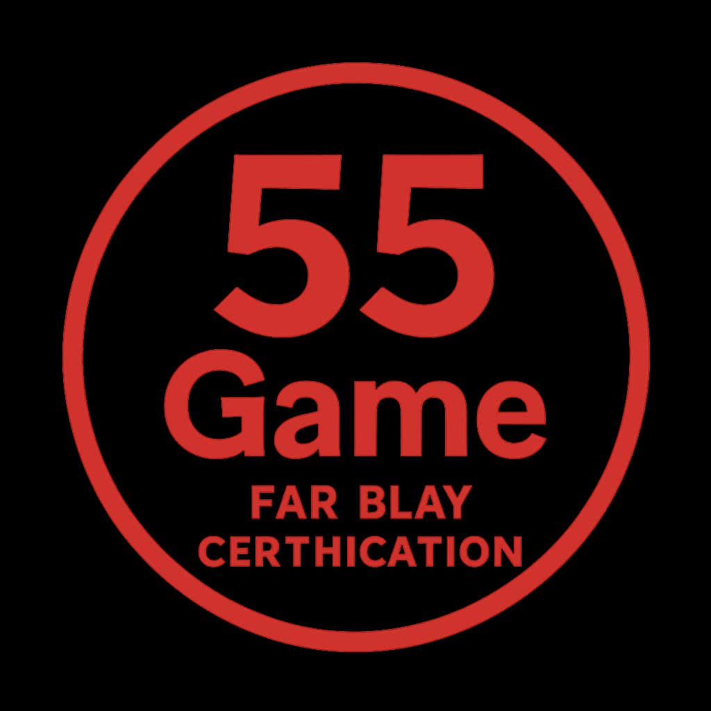 An icon representing the 55 Game Fair Play Certification.