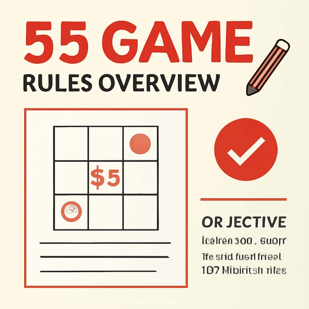 An educational diagram related to 55 Game Rules Overview.