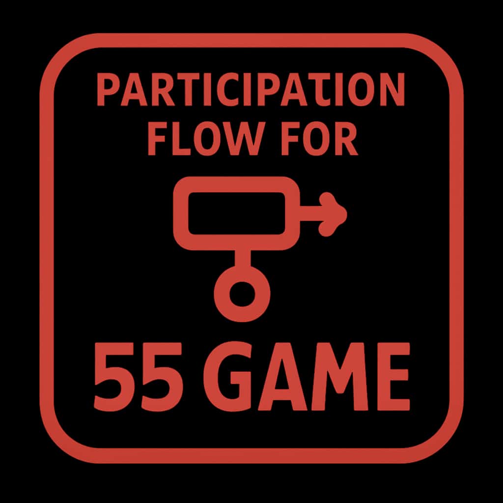 Icon representing Participation Flow for 55 Game.