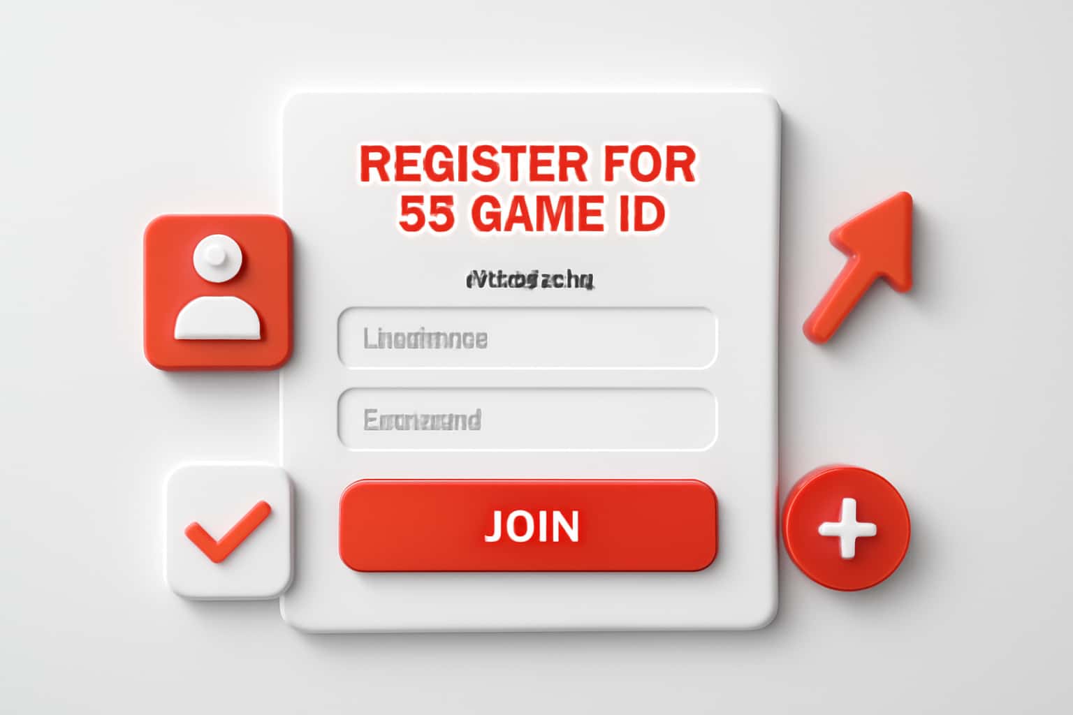 Register for 55 Game ID Interface